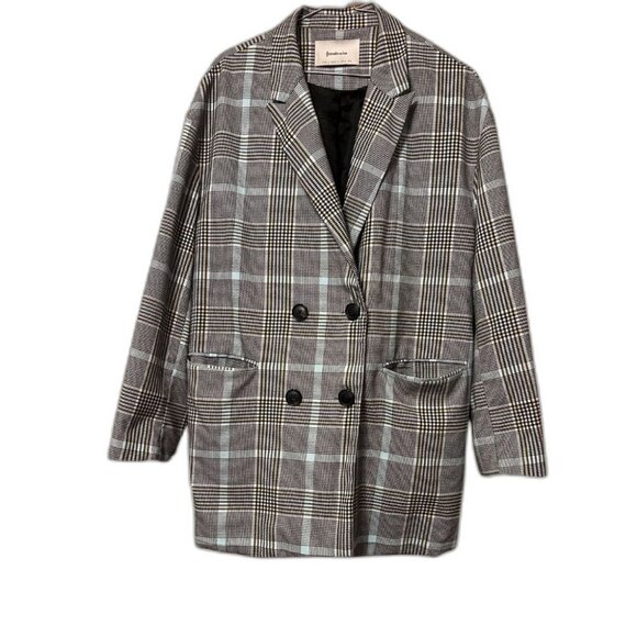 Women's Stadivarius Double Breasted Buttoned Blazer - Picture 1 of 13